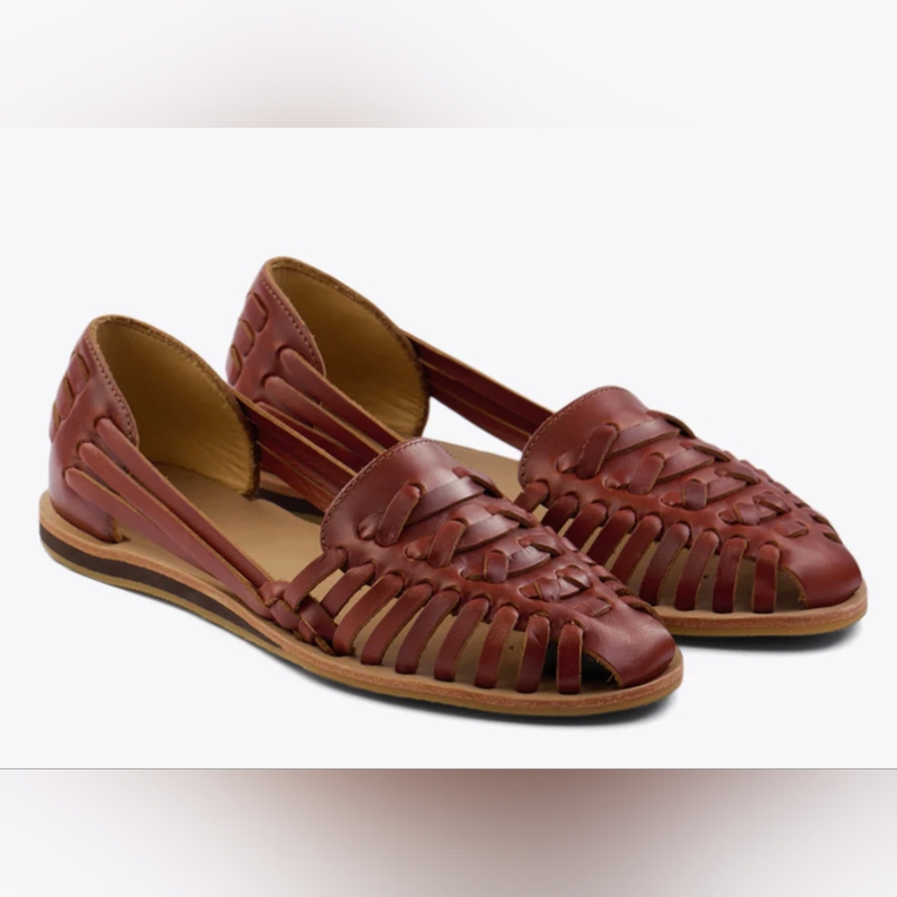 Nisolo Leather Huarache Sandals